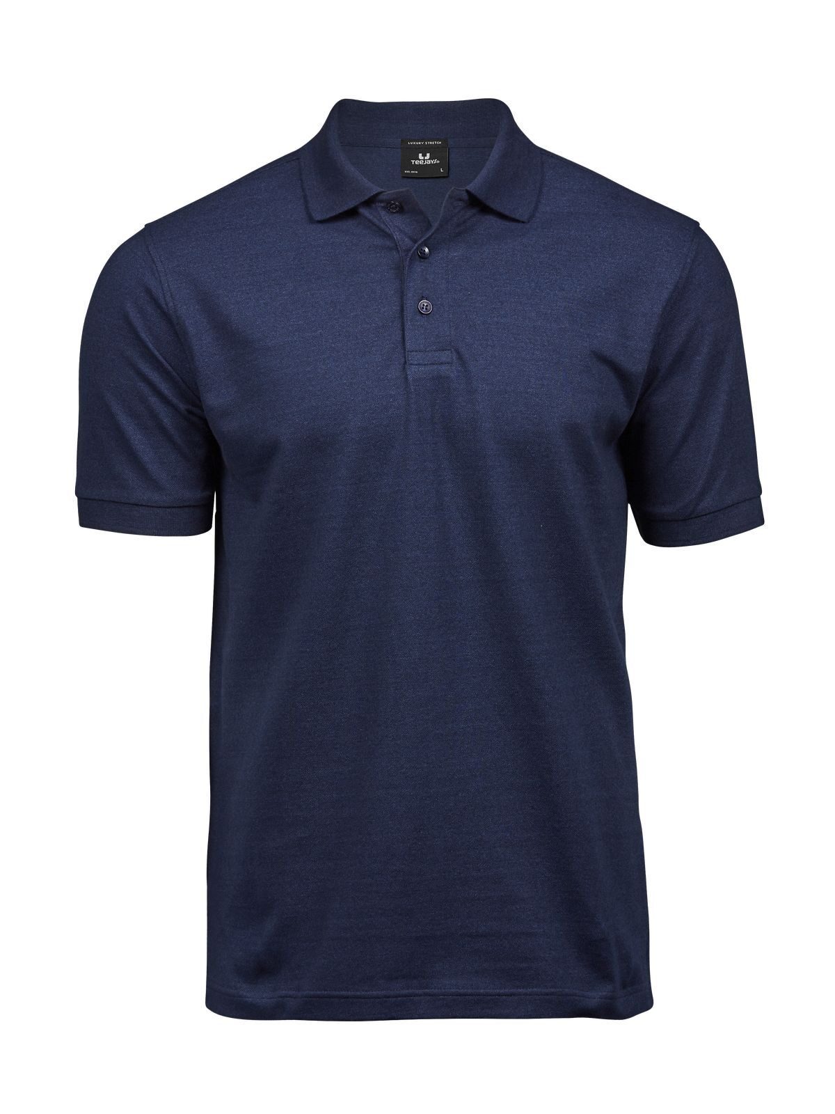 Polo stretch de luxe - 048 - Denim