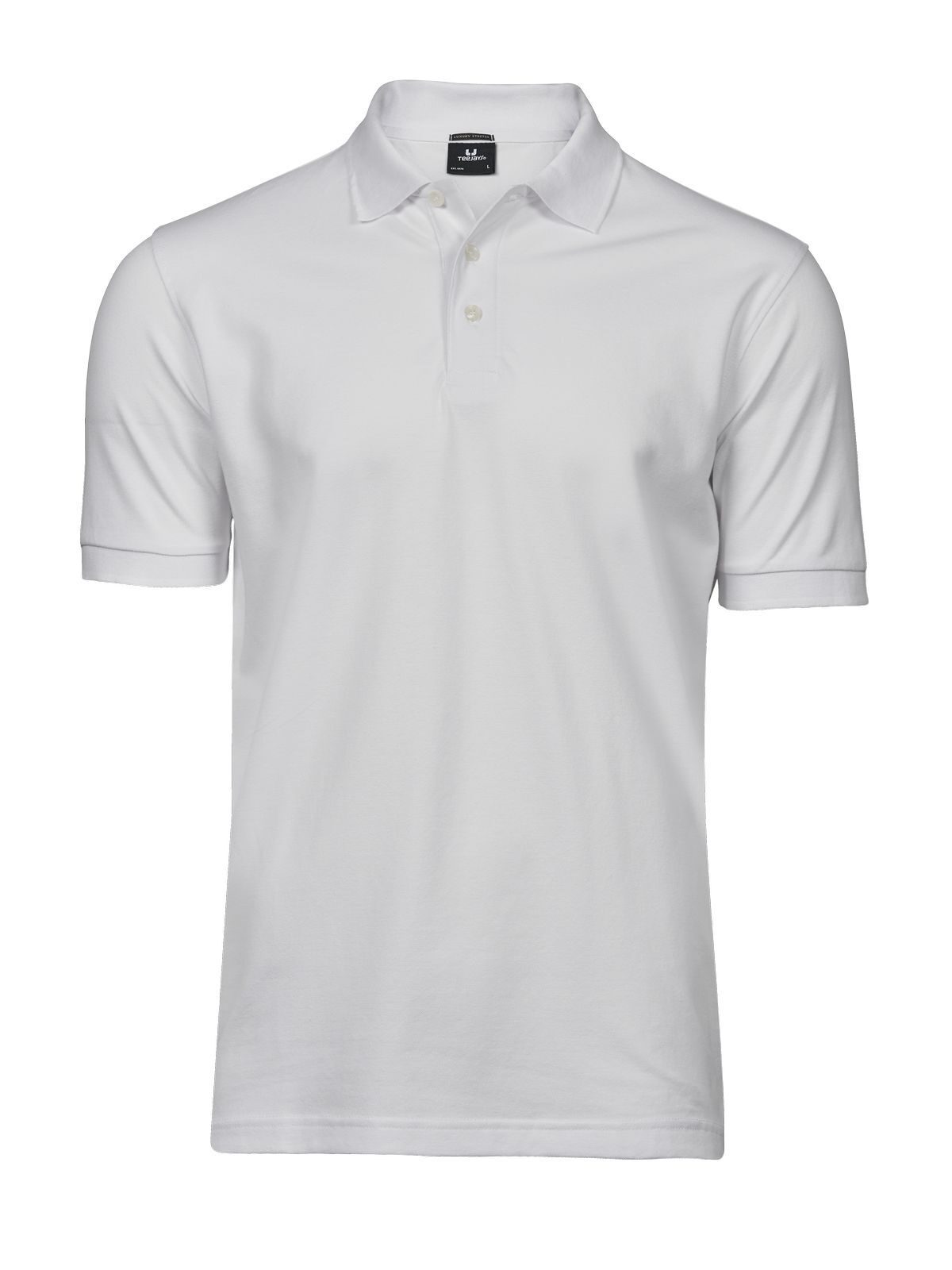Polo stretch de luxe - 001 - Blanc