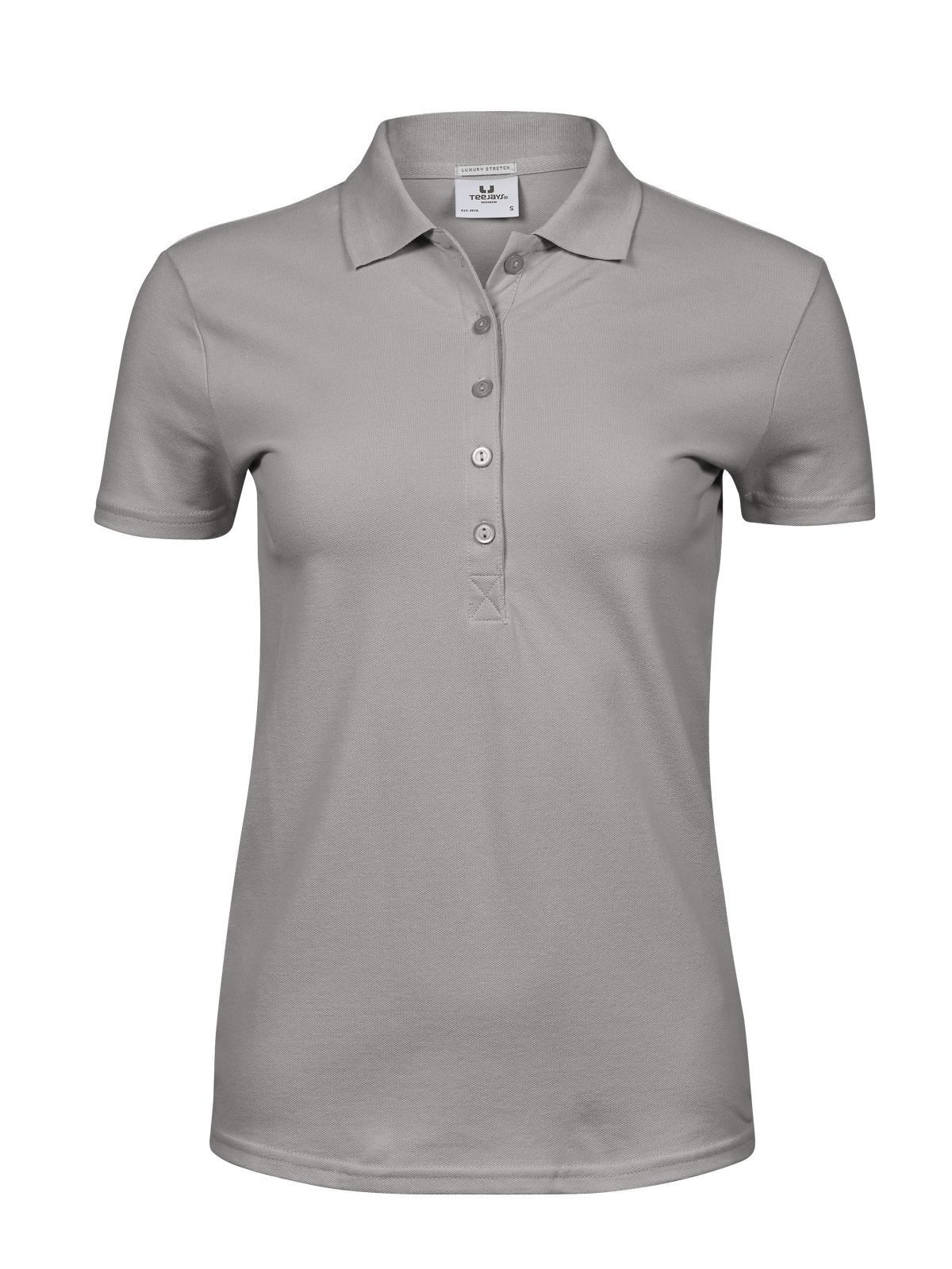 Polo stretch de luxe pour femmes - 014 - Pierre