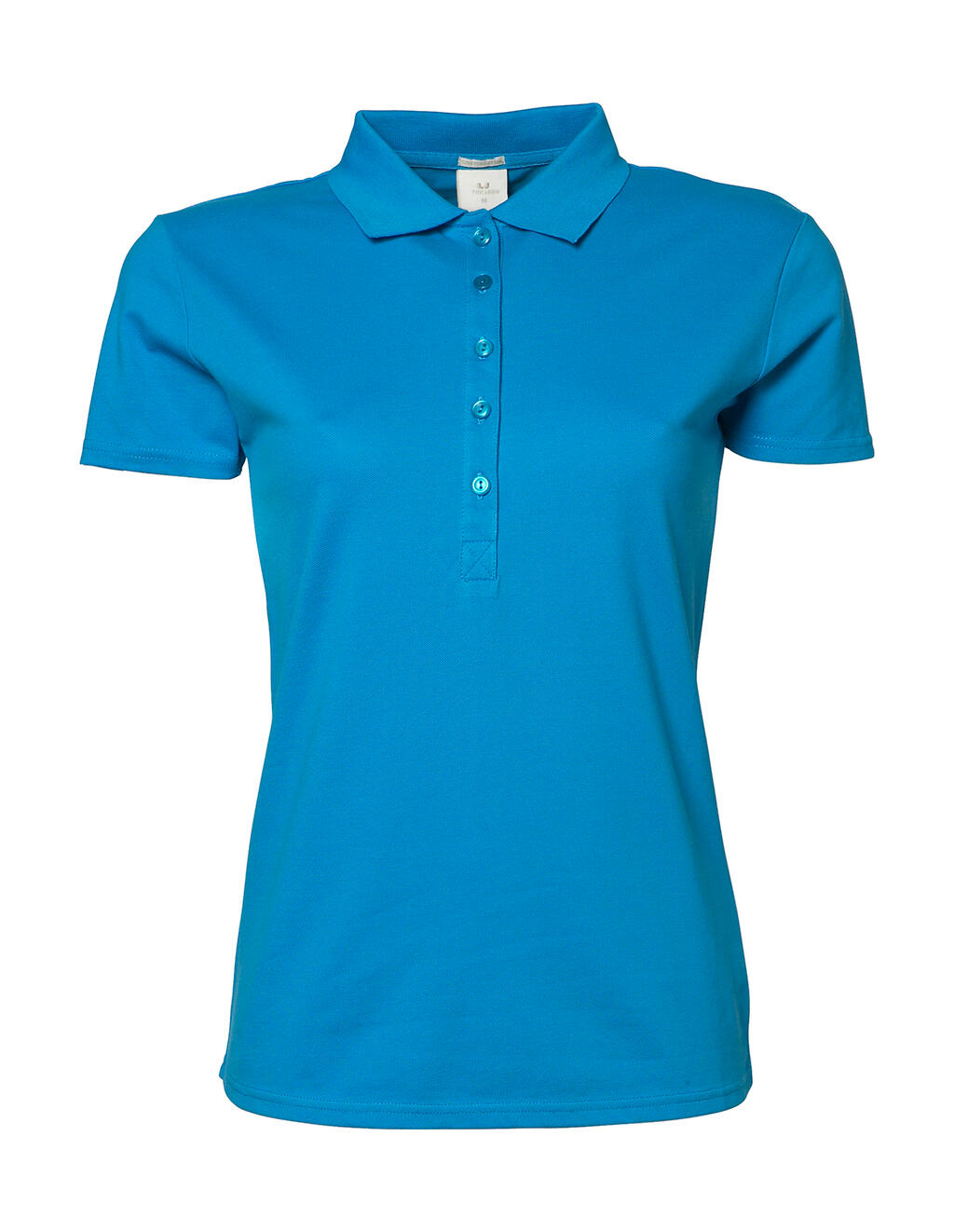Polo stretch de luxe pour femmes - 016 - Azur