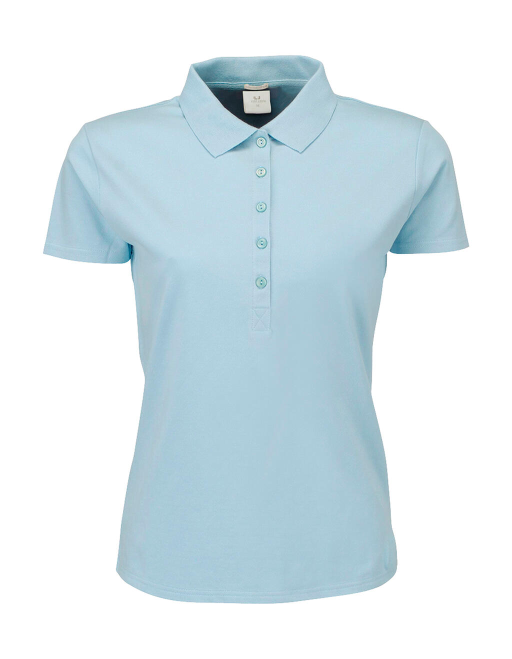 Polo stretch de luxe pour femmes - Bleu ciel