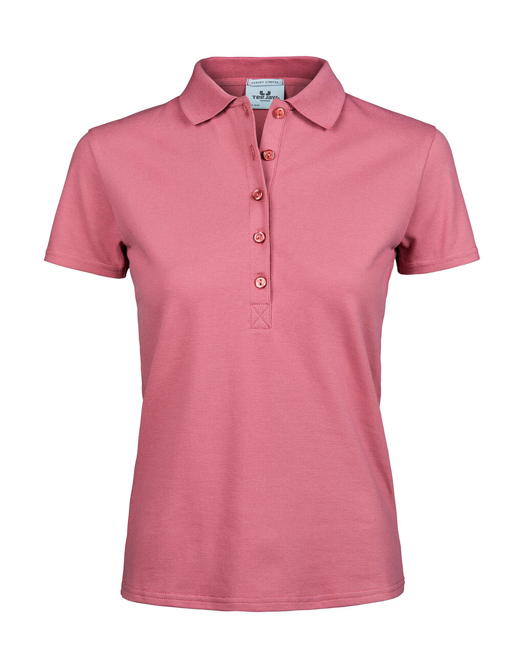 Polo stretch de luxe pour femmes - Rose