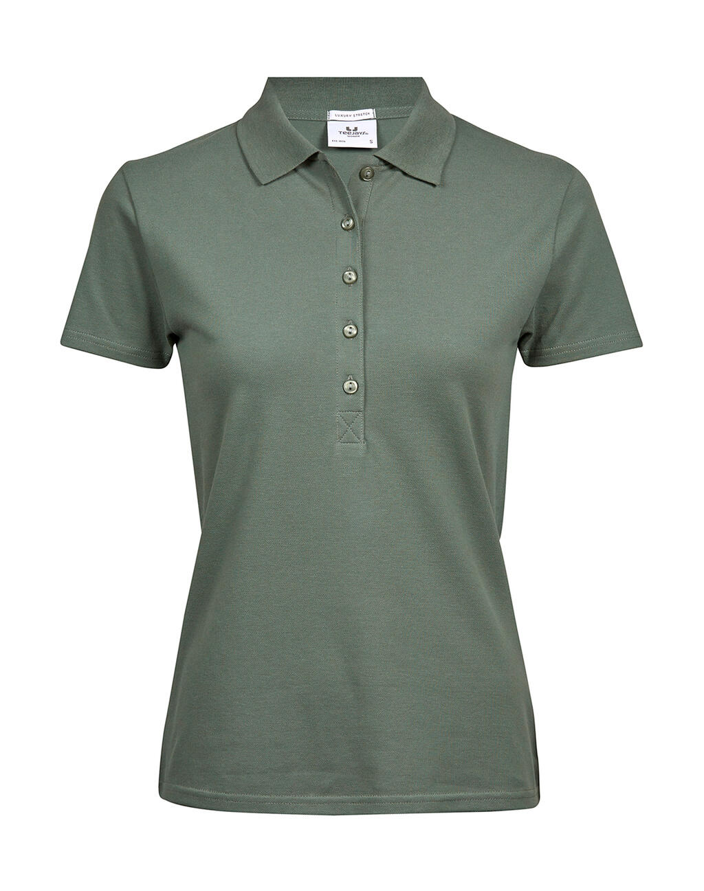 Polo stretch de luxe pour femmes - 061 - Vert Feuille