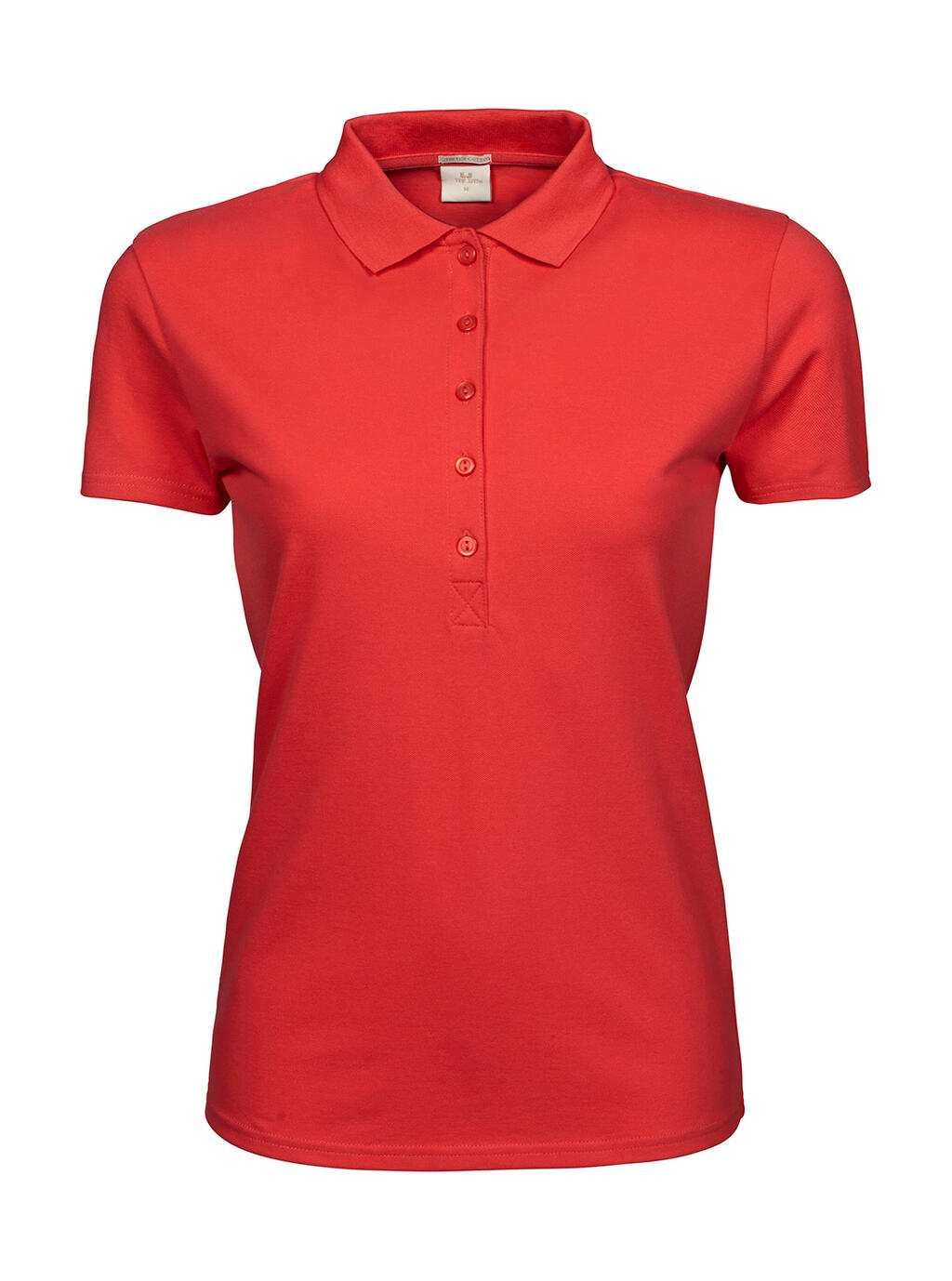 Polo stretch de luxe pour femmes - Corail