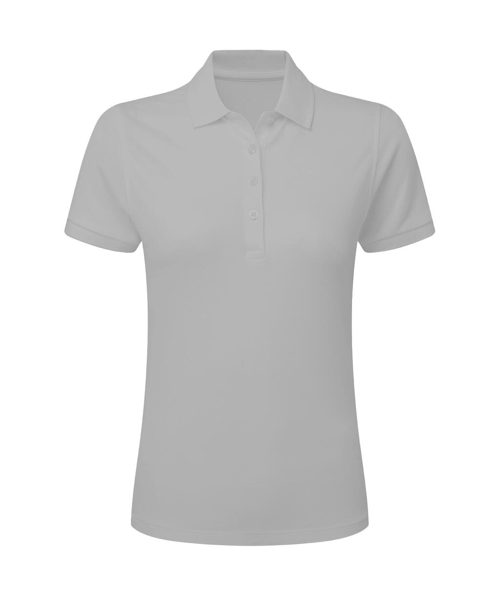 Polo stretch sans étiquette pour femme - 719 - Oxford Léger