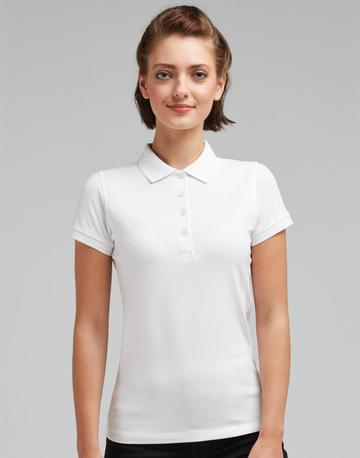 Polo stretch sans étiquette pour femme