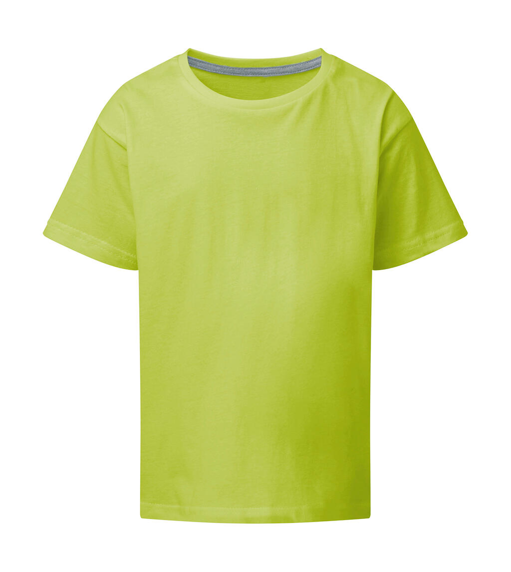 T-shirt enfant imprimé parfait sans étiquette - Citron vert