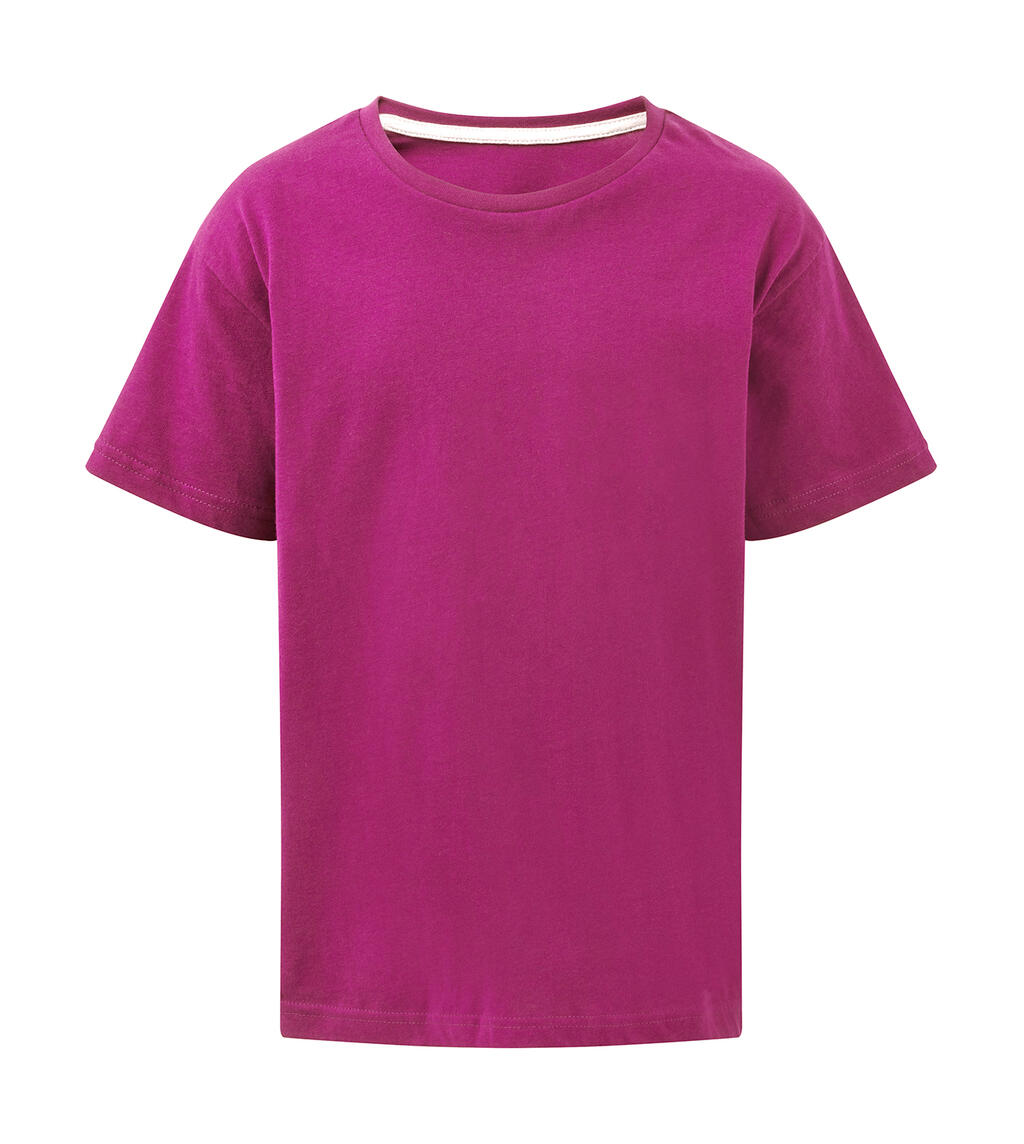 T-shirt enfant imprimé parfait sans étiquette - 423 - ROSE FONCÉ
