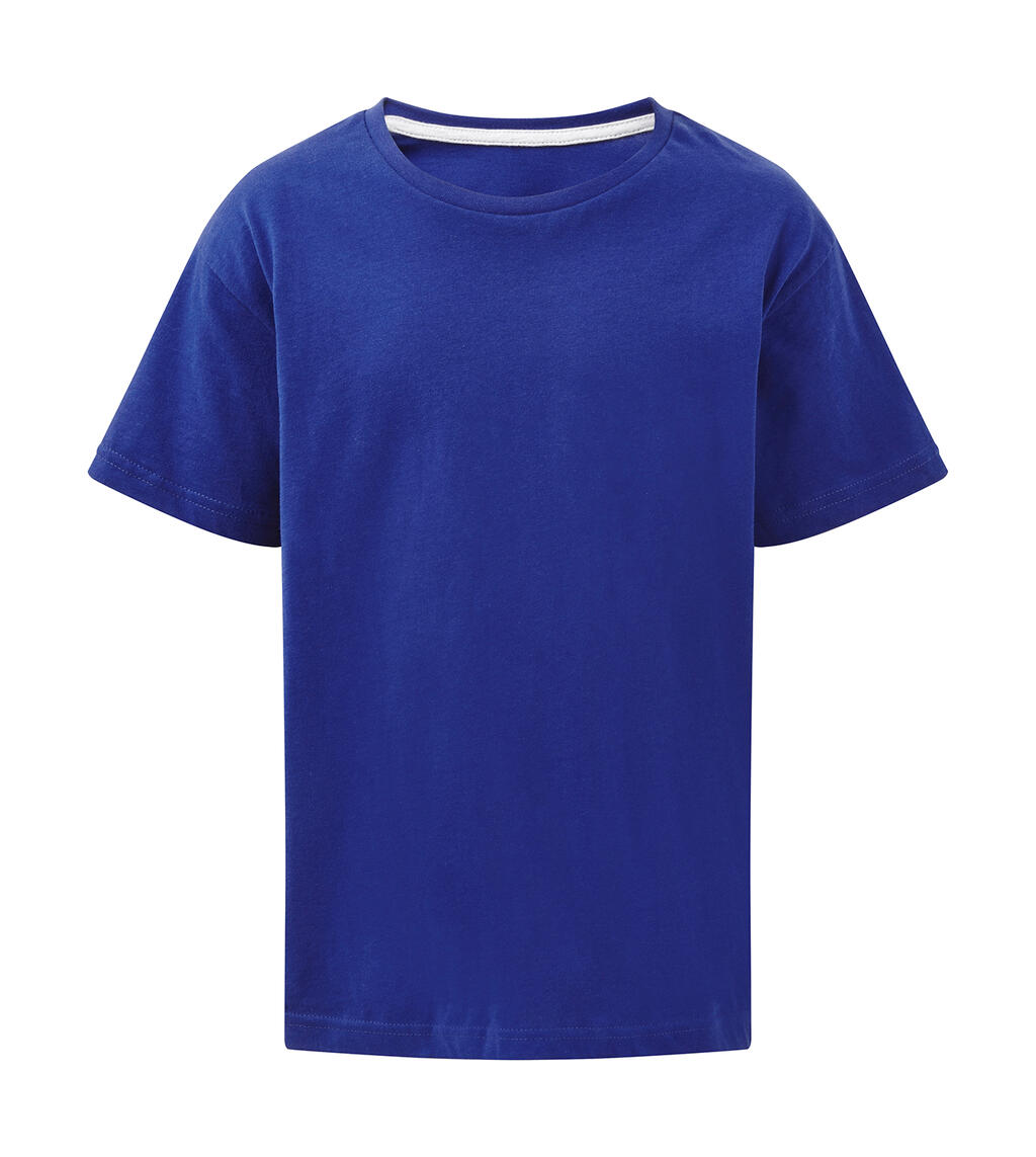 T-shirt enfant imprimé parfait sans étiquette - BLEU ROYAL