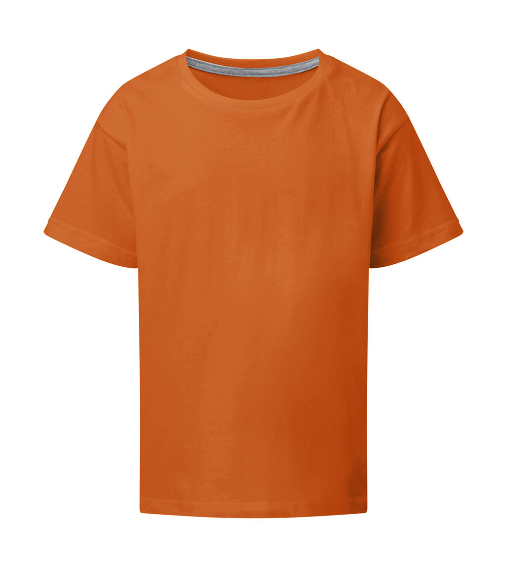 T-shirt enfant imprimé parfait sans étiquette - ORANGE