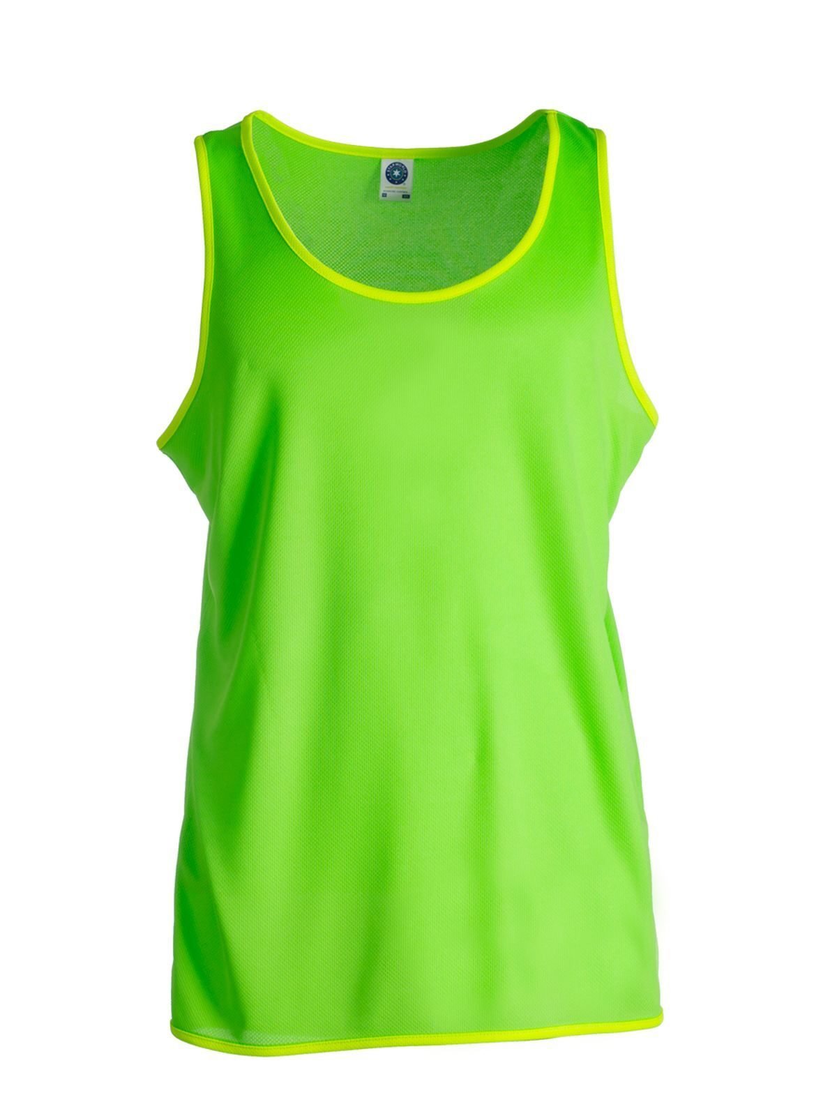 Gilet de sport et de course ultra-technique contrasté pour femmes - 64 - Jaune fluorescent
