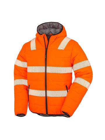 Veste de sécurité rembourrée en tissu ripstop recyclé - 