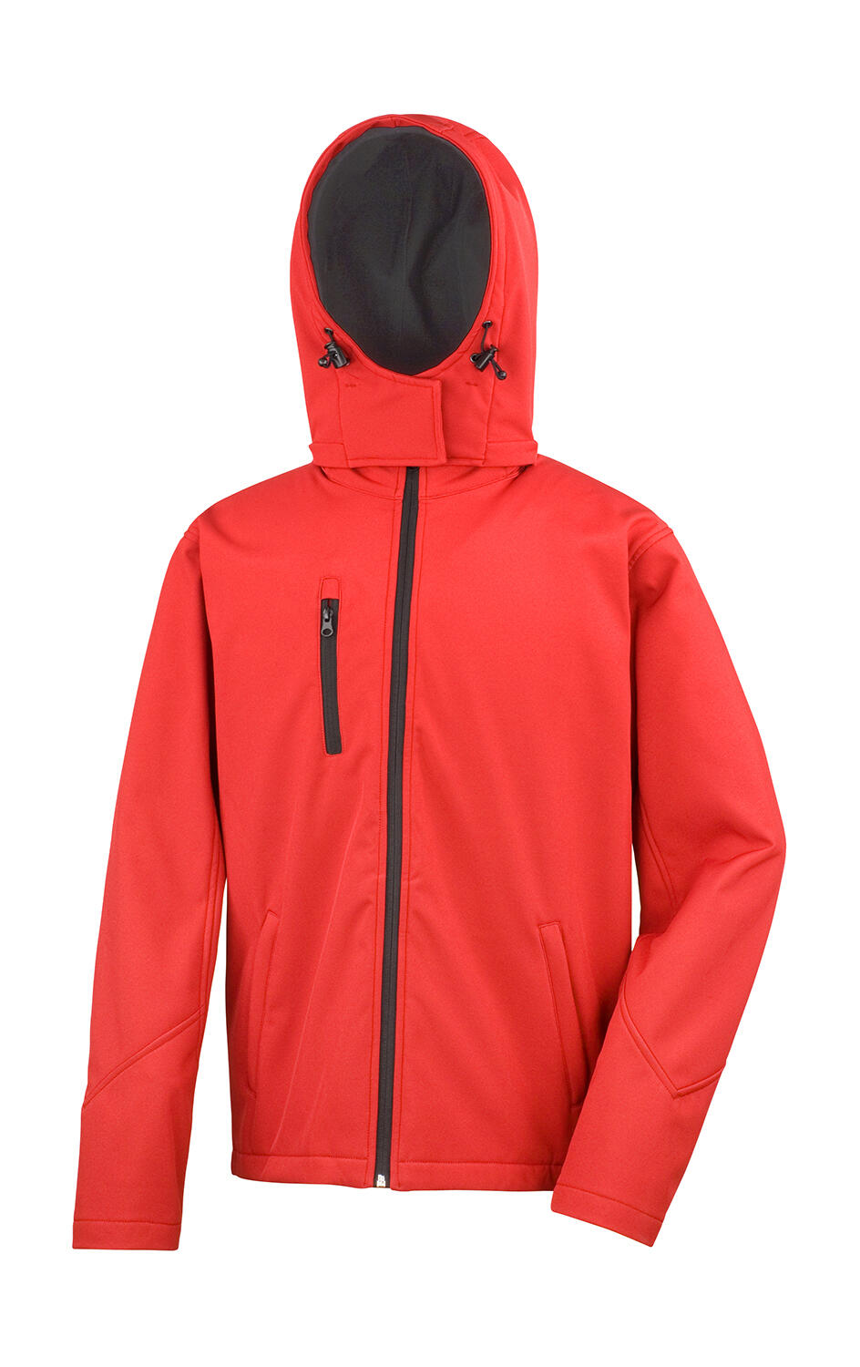 Veste softshell TX Performance avec capuche - Rouge/Noir
