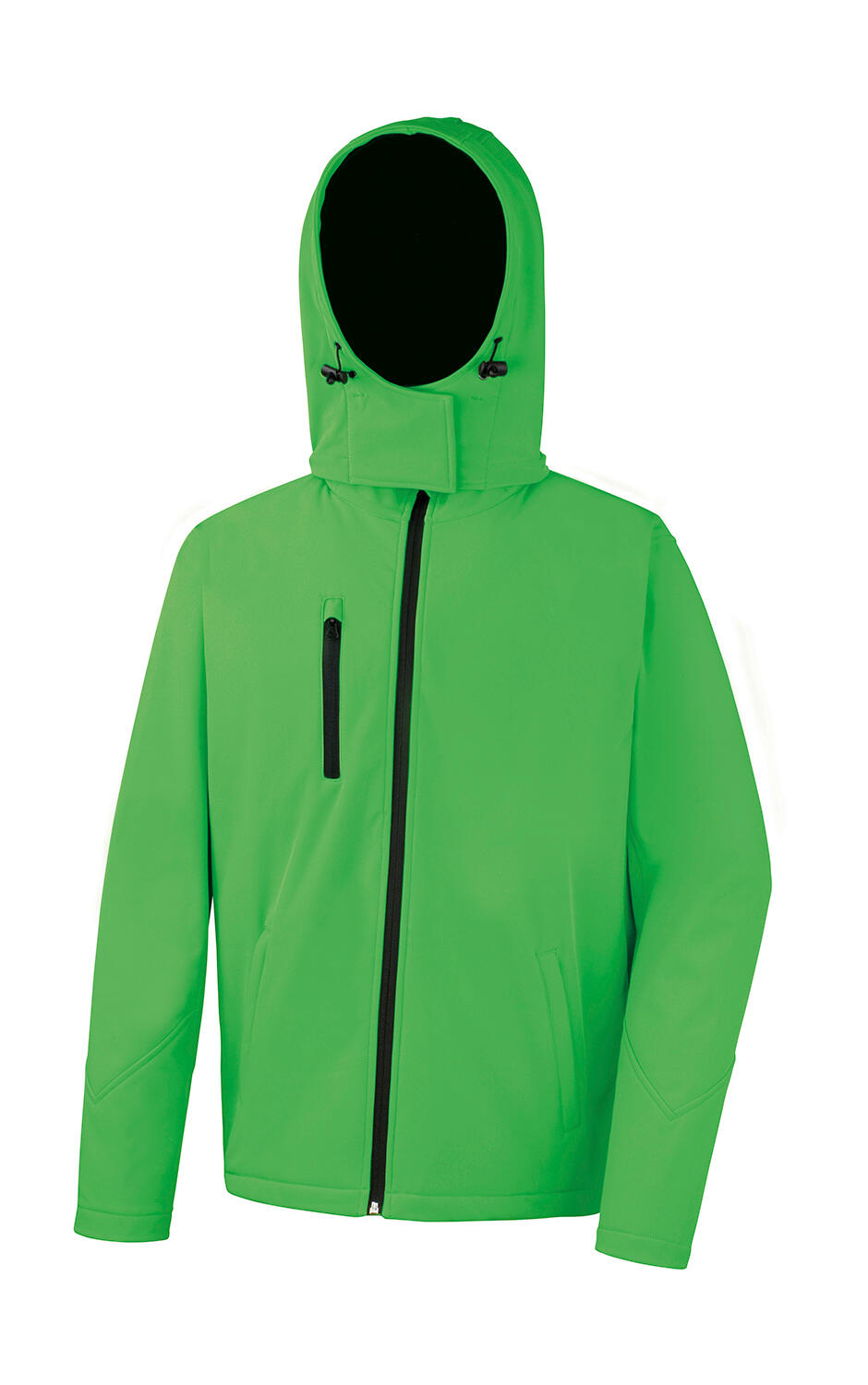 Veste softshell TX Performance avec capuche - Vert vif/Noir