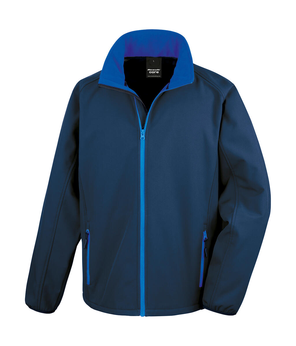 Softshell imprimable - - Marine