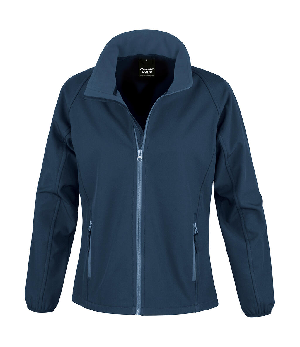 Veste softshell imprimable pour femme - 248 - MARINE-MARINE