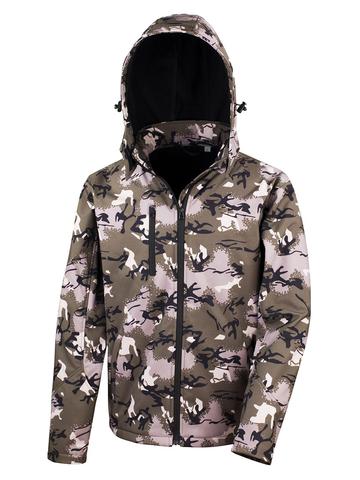 Softshell à capuche Camo TX Performance - 