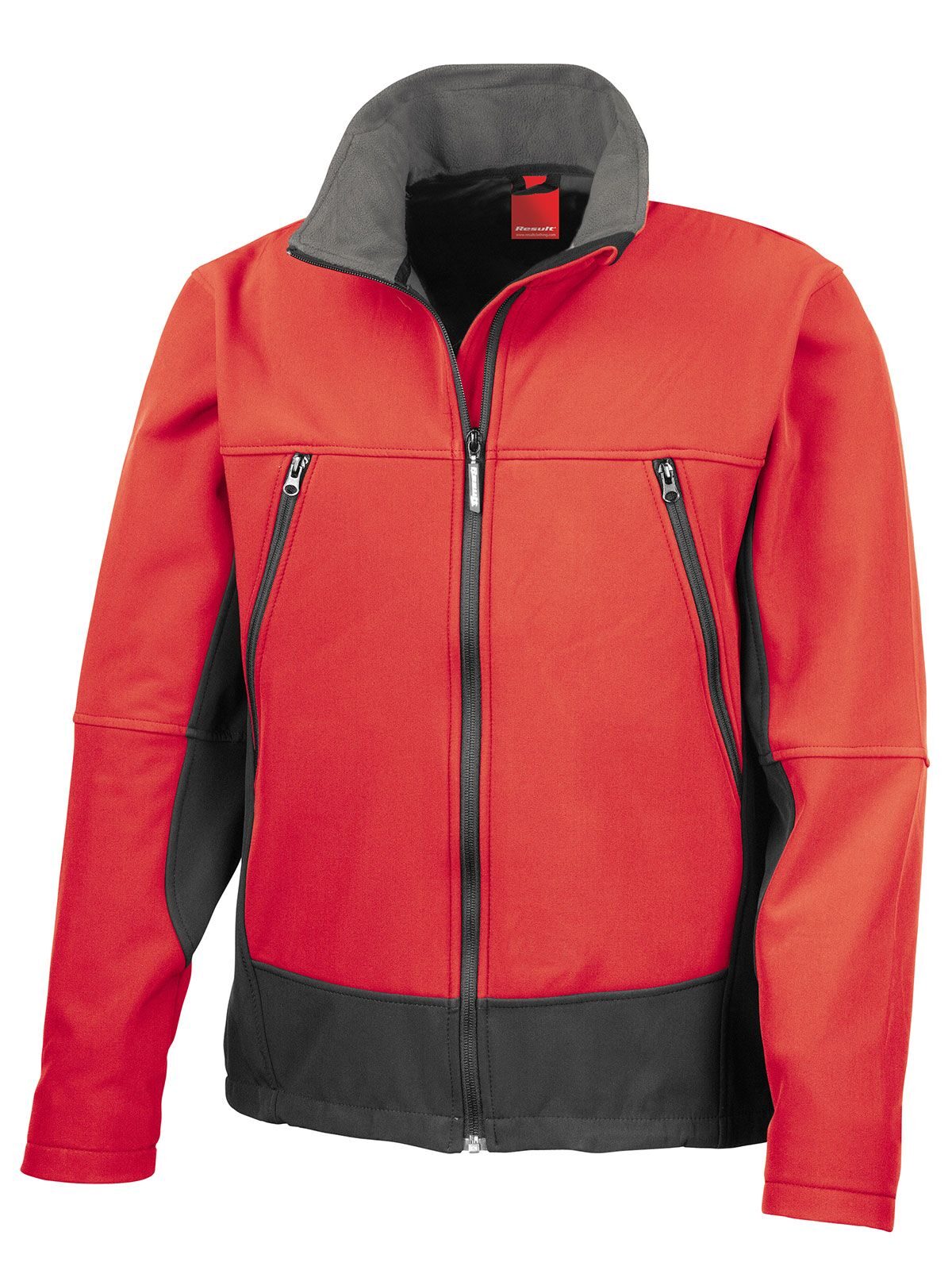 Veste softshell d'activité - Rouge/Noir