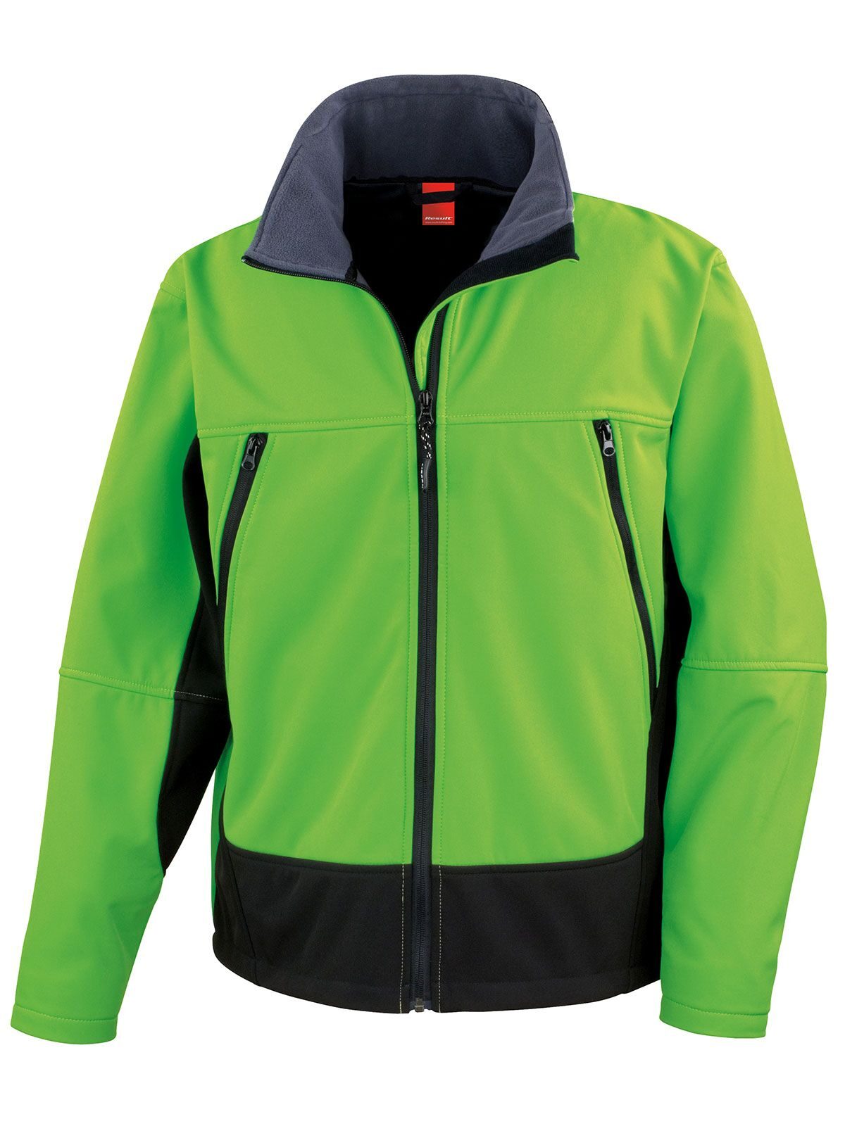 Veste softshell d'activité - Vert vif/Noir