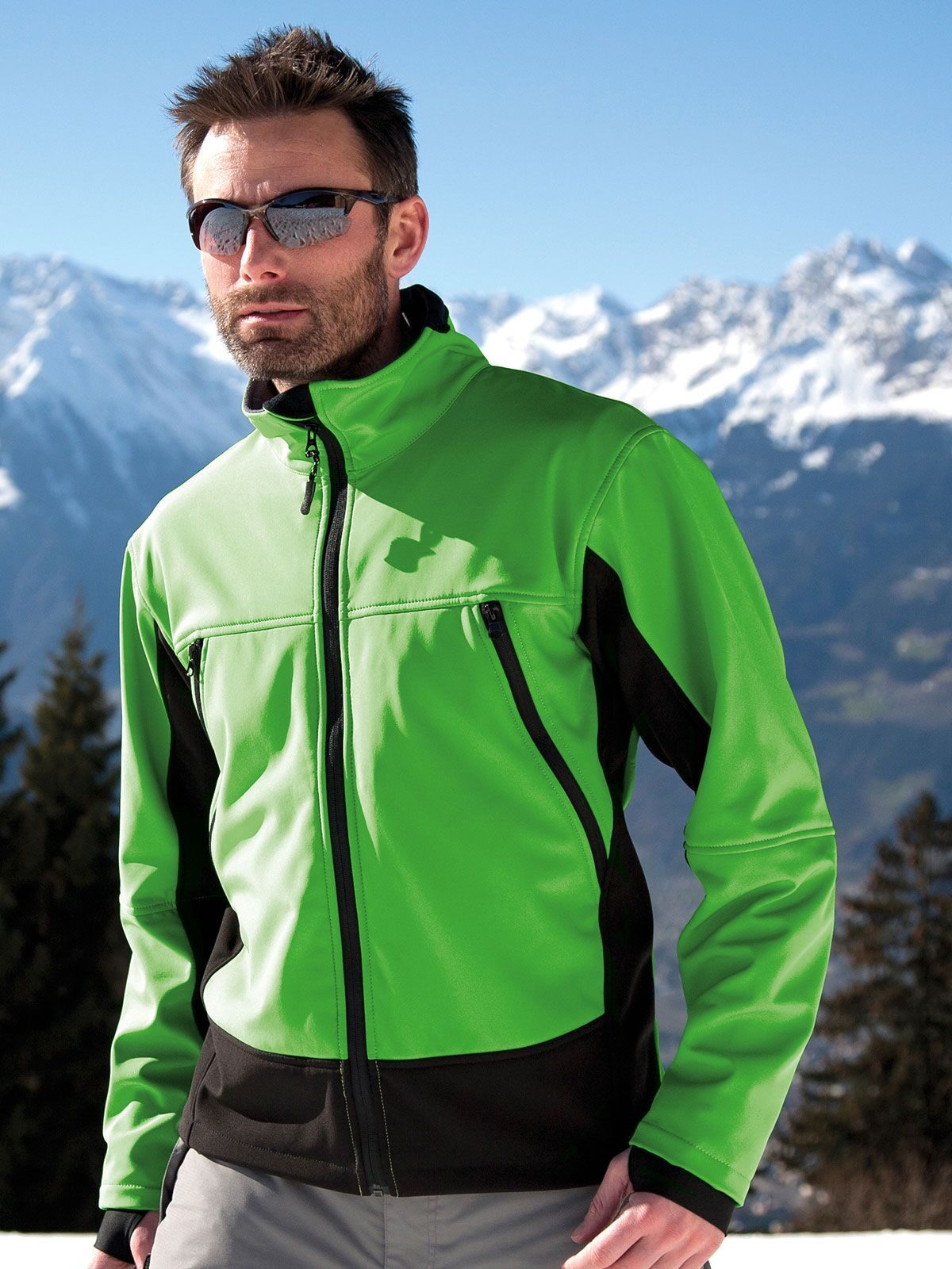Veste softshell d'activité