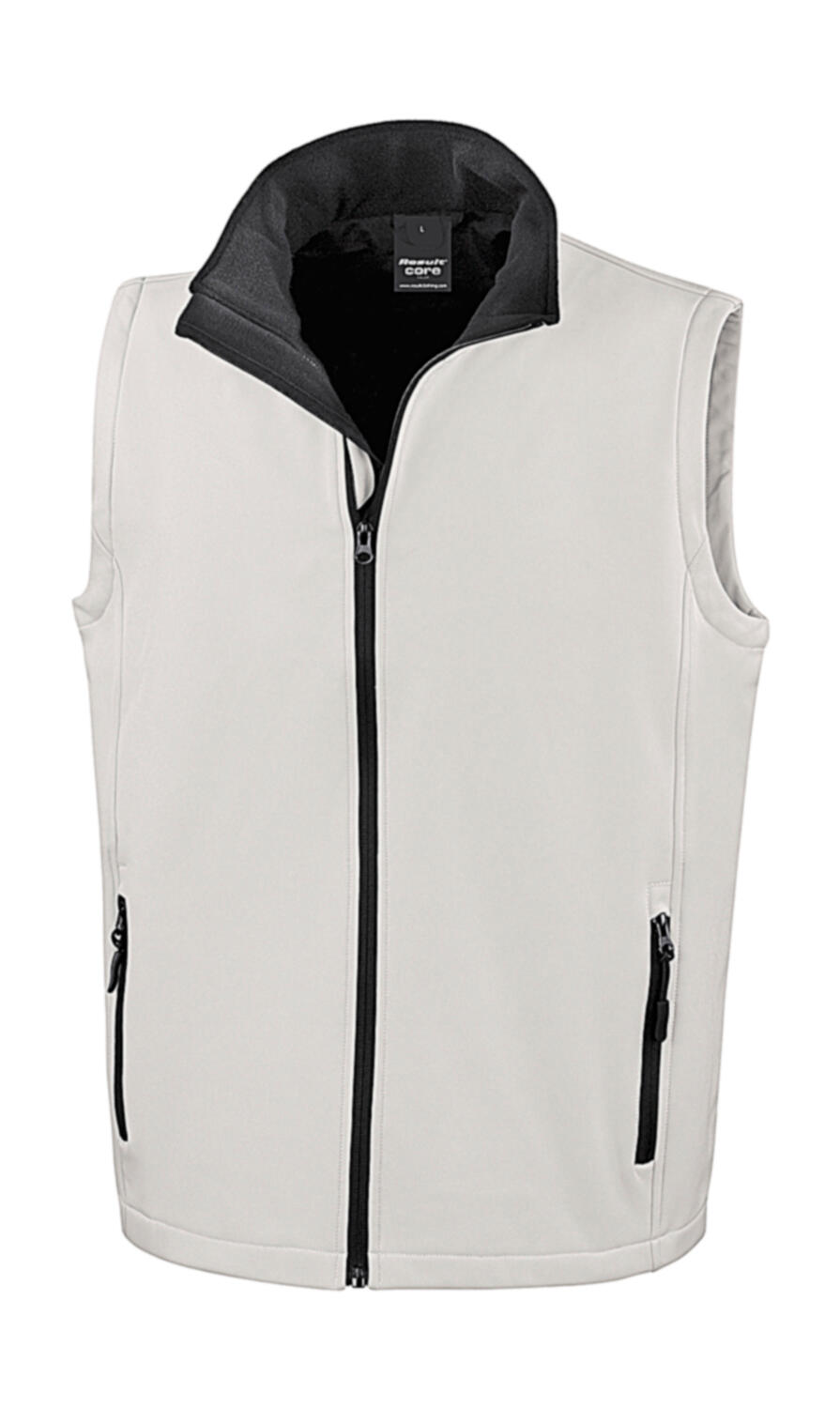 Gilet sans manches Softshell imprimable - 056 - Noir