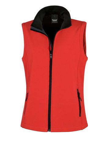 Gilet sans manches softshell imprimable pour femme - 