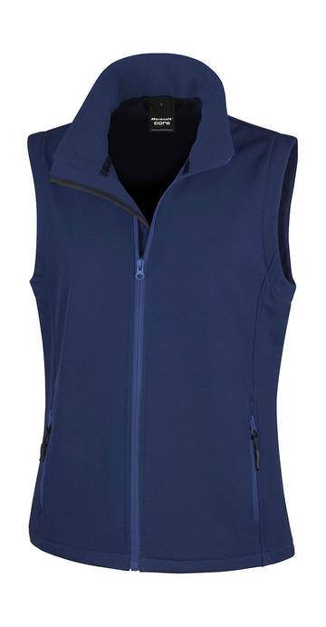 Gilet sans manches softshell imprimable pour femme - 