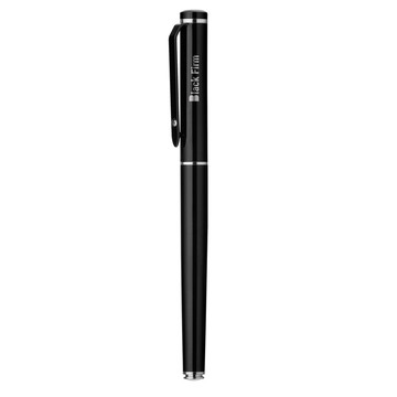 CALIOPE ROLLER. Stylo roller en métal avec détails brillants sur la pointe. - 103 - Noir
