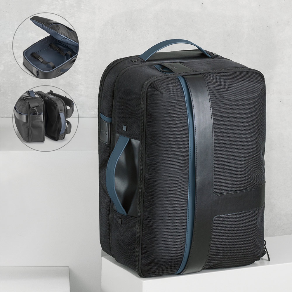 SAC À DOS DYNAMIQUE I. Sac à dos 2 en 1 pour ordinateur portable 15,6'' en 1680D