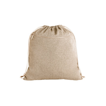 CHANCERY. Sac à dos à cordon en coton recyclé (70 %), polyester (30 % rPET) (140 g/m²) - 