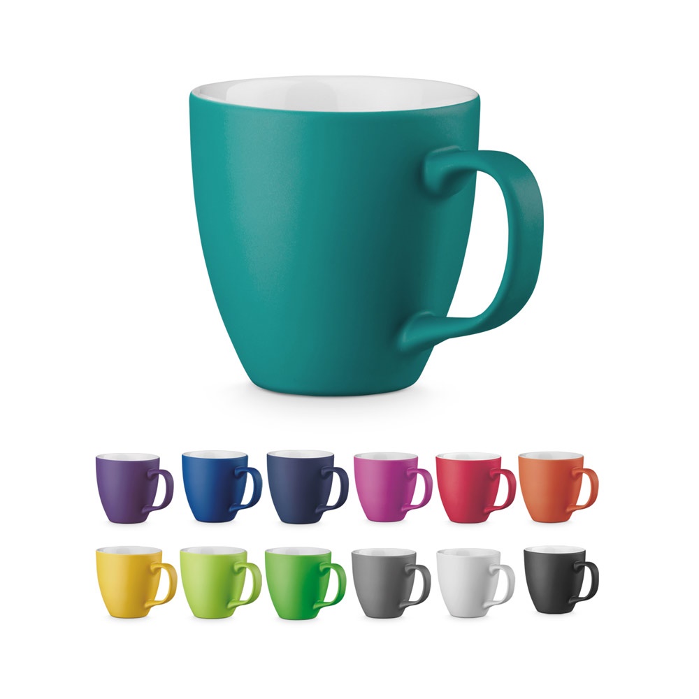 Mug en porcelaine hydroglacée PANTHONY MAT. 450 ml