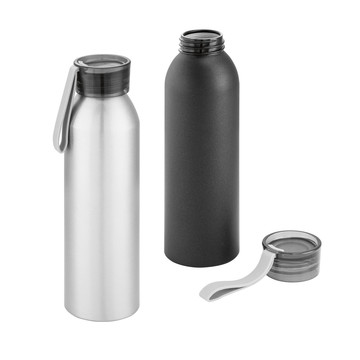 RIO. Gourde en aluminium recyclé (100 % rAL) avec bouchon en PP, 660 ml