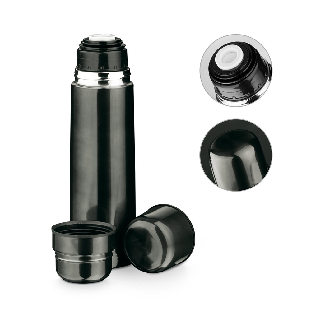CHALEUR. Thermos en acier inoxydable 750 ml