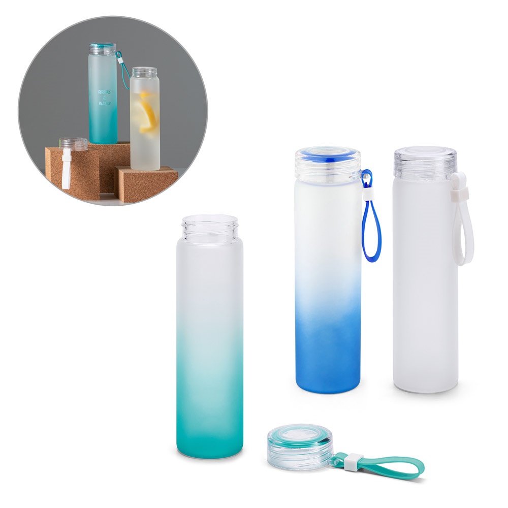 WILLIAMS. Bouteille en verre borosilicaté avec bouchon AS, 470 mL