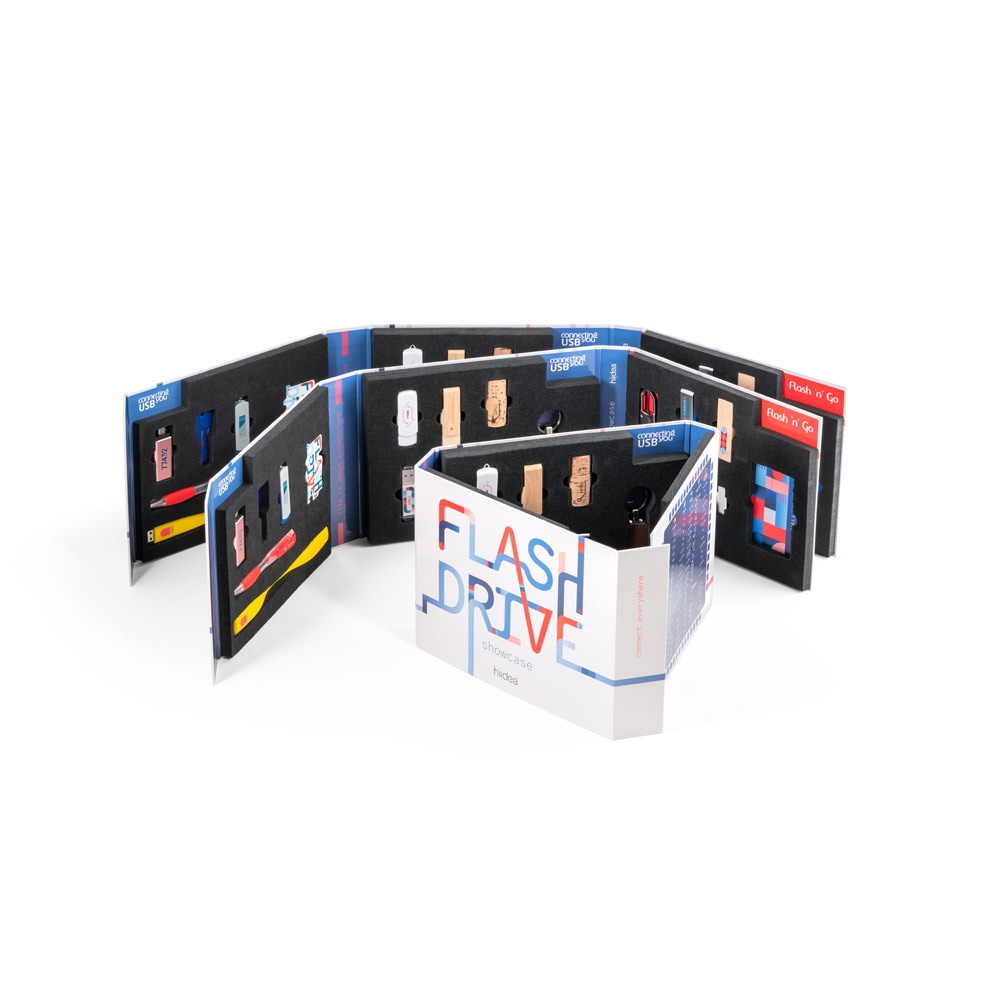 PRÉSENTATION DE CLÉS USB. Un échantillon de clés USB personnalisées.