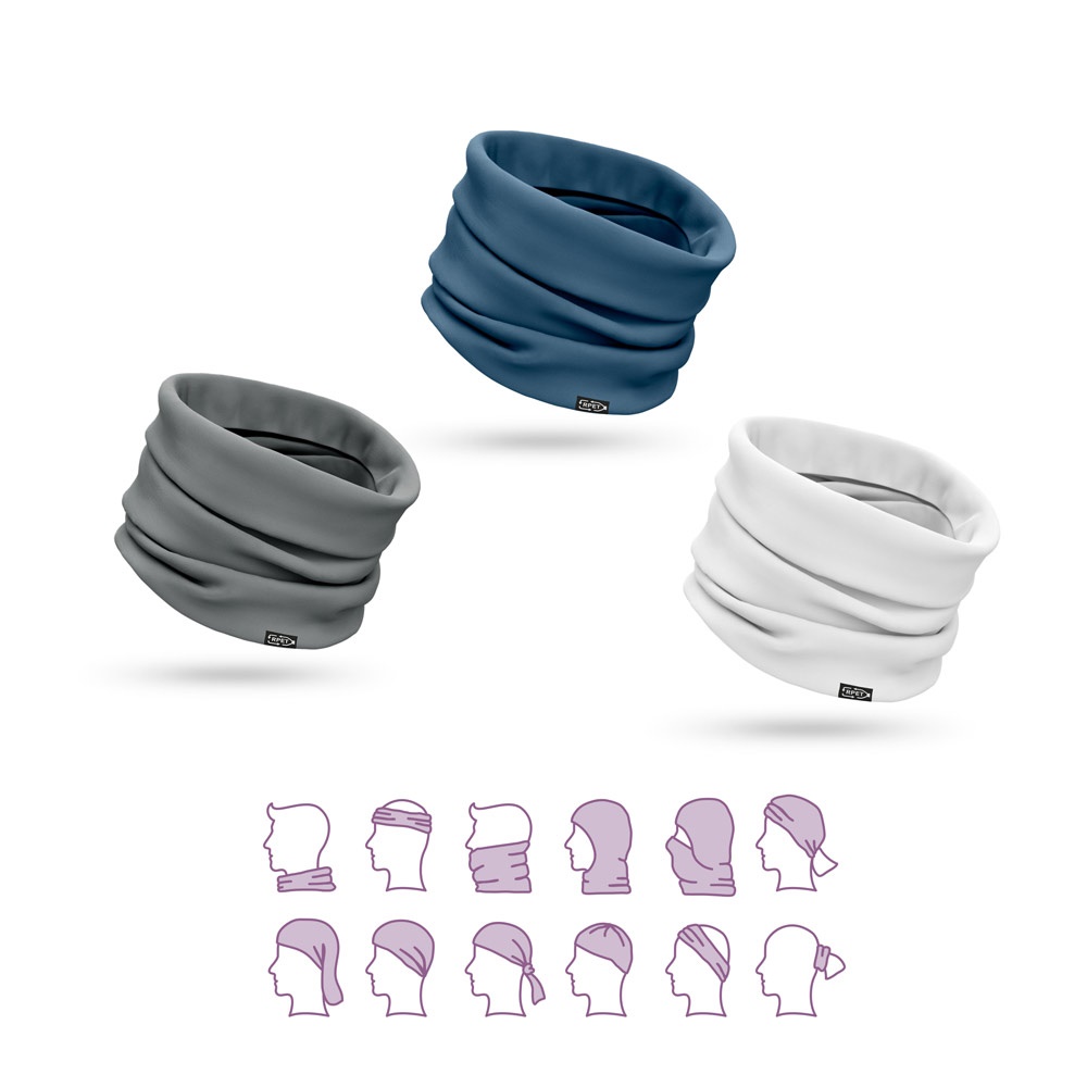 KOLKATA. Bandana multi-usage en polyester recyclé (100 % rPET) (120 g/m²)