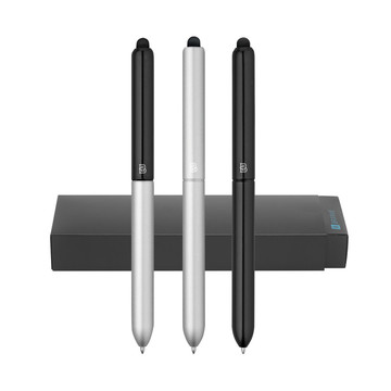 81001. Stylo à bille en aluminium avec pointe tactile