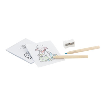 Coffret de coloriage ANIM. dans une boîte en carton - 