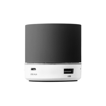 PEREY. Enceinte portable avec microphone en ABS - 103 - Noir