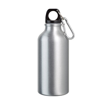 Gourde de sport en aluminium LANDSCAPE S. avec mousqueton, 400 ml - 