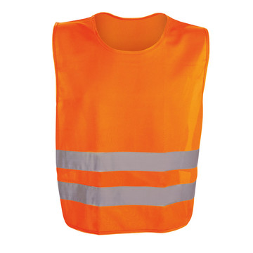 THIEM. Gilet haute visibilité 100 % polyester - 128 - Orange
