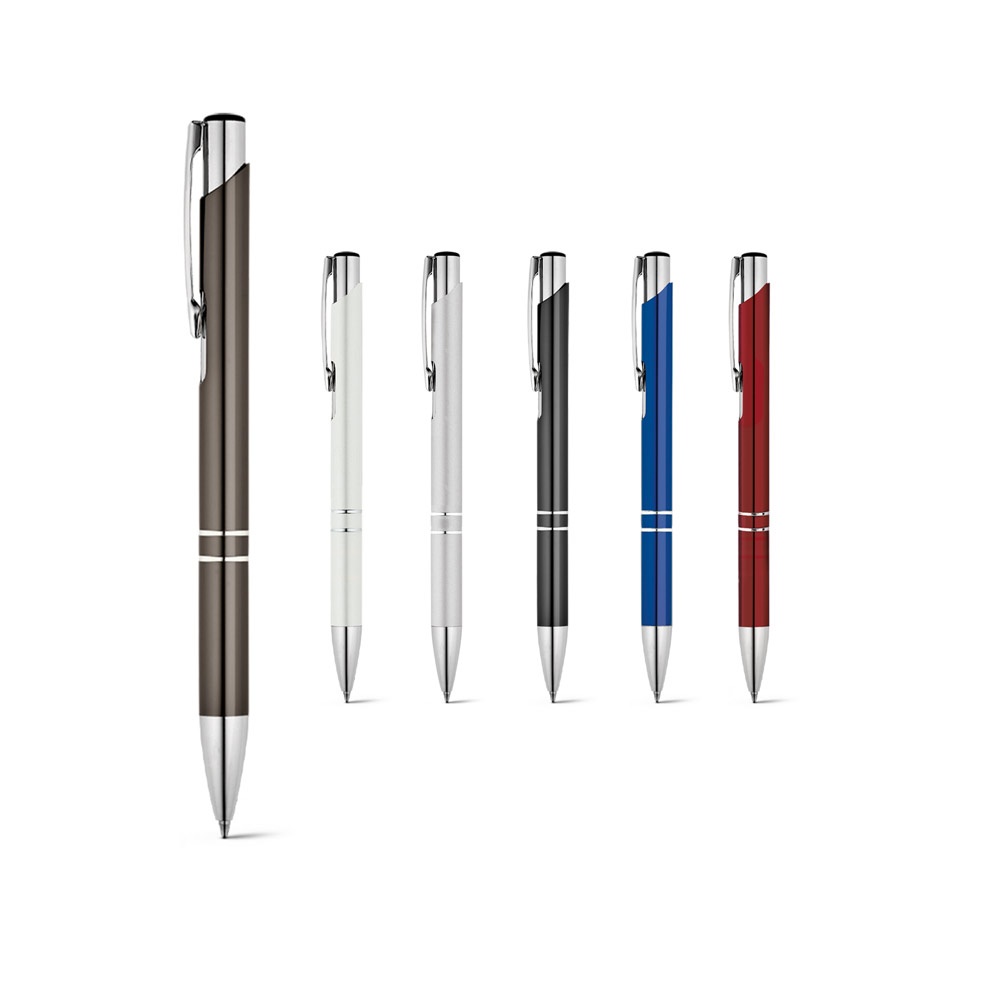 Stylo bille en aluminium BETA BK avec clip - Stylo bille en aluminium BETA BK avec clip