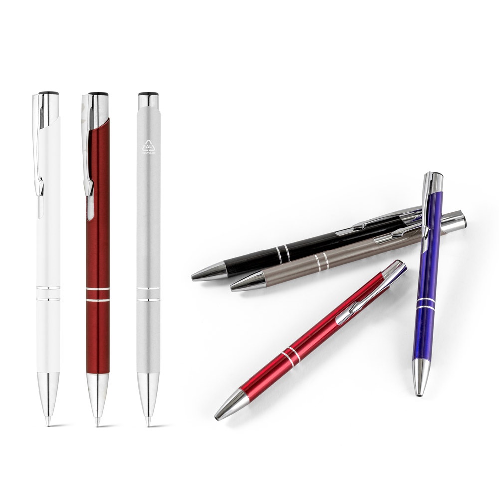 RE-BETA. Stylo à bille en aluminium recyclé (100 % rAL)