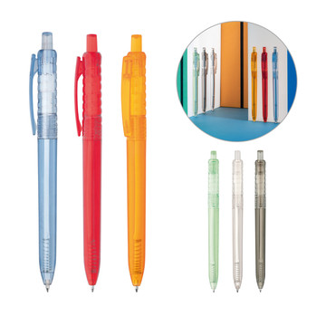 HYDRA. Stylo à bille en polyester recyclé (100 % rPET)