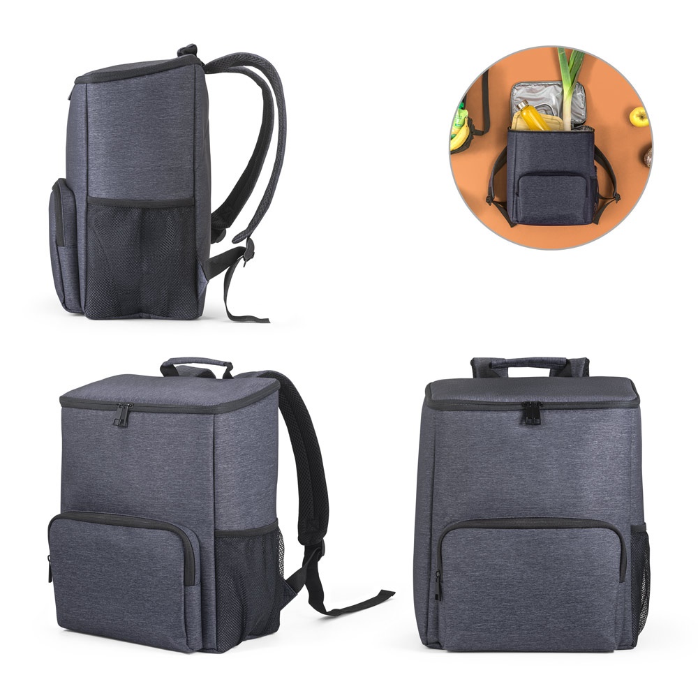 Sac à dos isotherme Boston Cooler 14 L en nylon bicolore