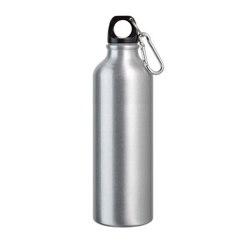 Gourde de sport en aluminium LANDSCAPE L. avec mousqueton, 800 ml - 