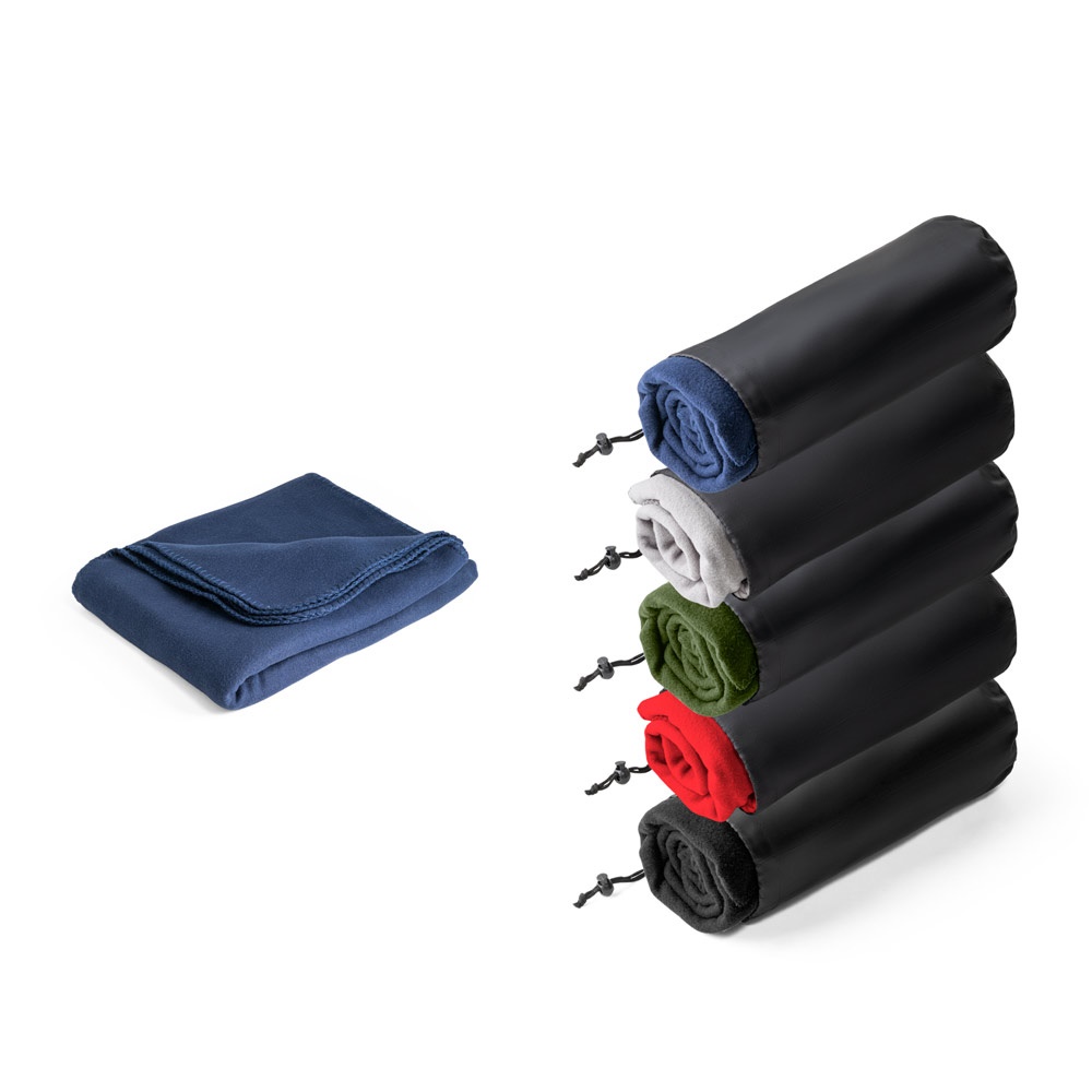 GALLIOT. Couverture polaire (180 g/m²) en polyester recyclé (100 % rPET)