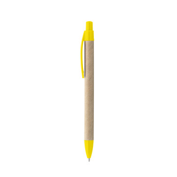 REMI. Stylo bille en papier kraft avec clip - 