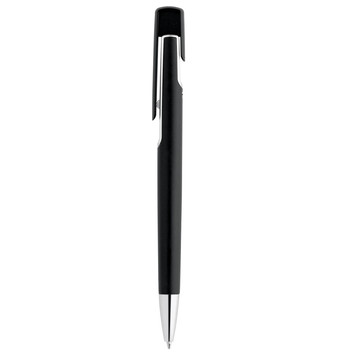 BRIGT. Stylo à bille à finition métallique - 127 - Chrome satiné