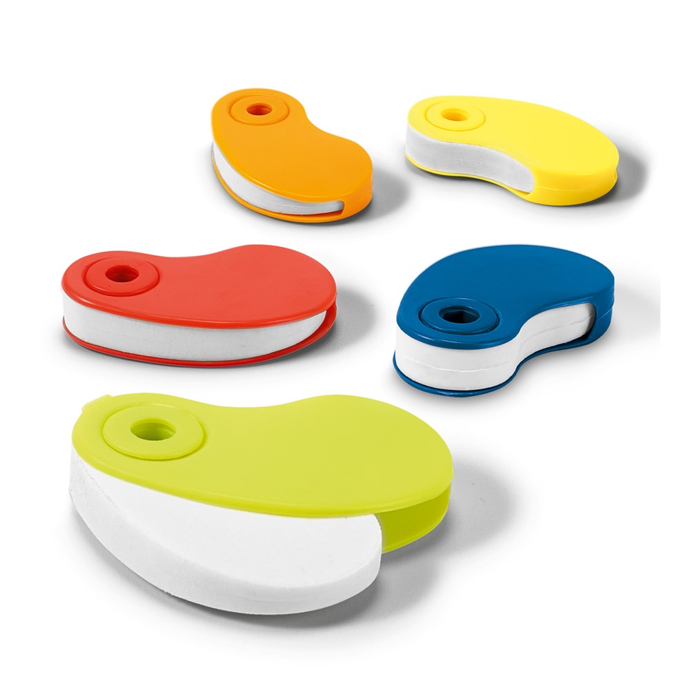 SIZA. Gomme blanche en TPR avec revêtement protecteur en PP.